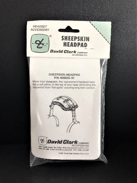 David Clark Sheepskin Headpad