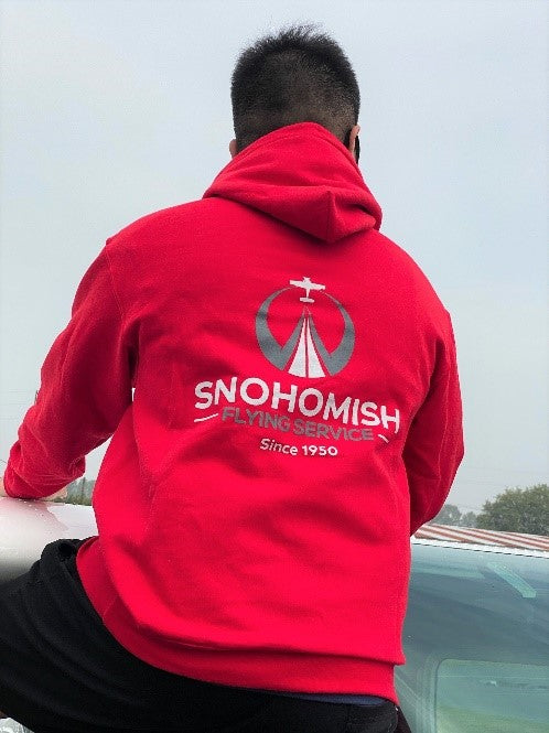 Snohomish Flying Service Sweatshirt - Red