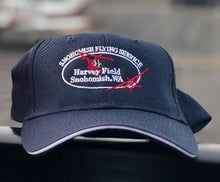 Load image into Gallery viewer, Snohomish Flying Service and Harvey Airfield Hat - Navy
