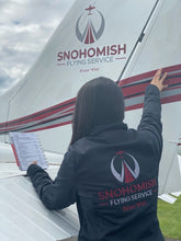 Load image into Gallery viewer, Snohomish Flying Service Jacket with embroidery - Ladies
