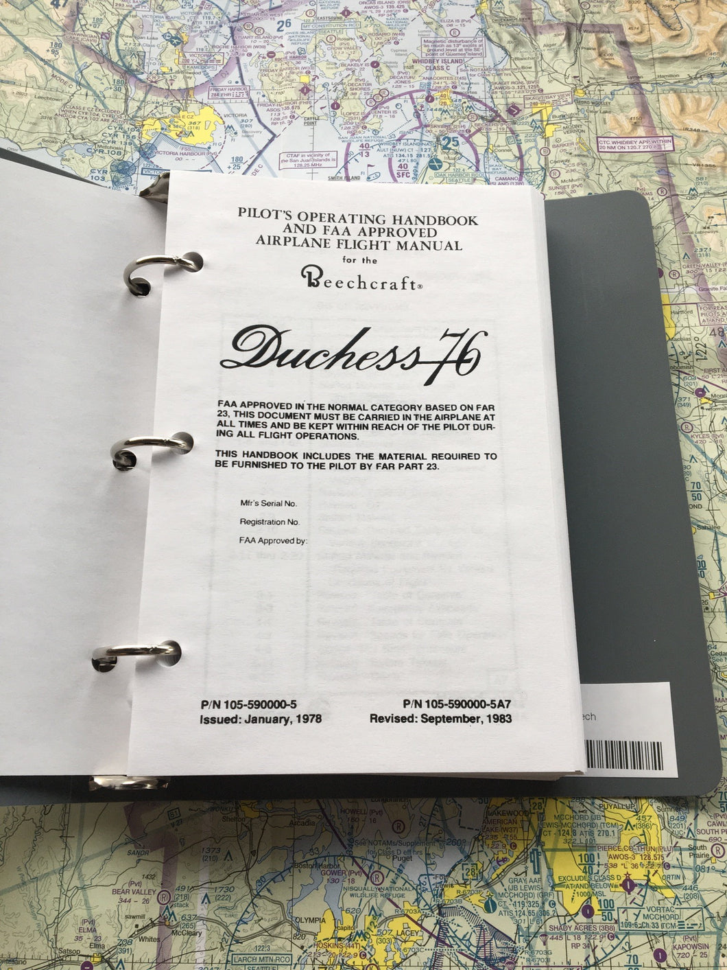 Beechcraft Duchess 76 POH (1978)