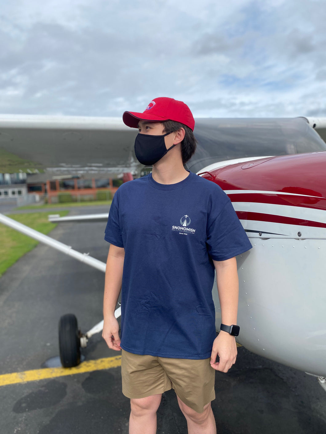 Snohomish Flying Service T-shirt - Navy