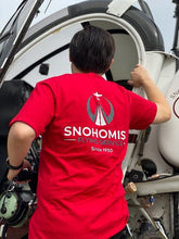 Load image into Gallery viewer, Snohomish Flying Service T-shirt - Red
