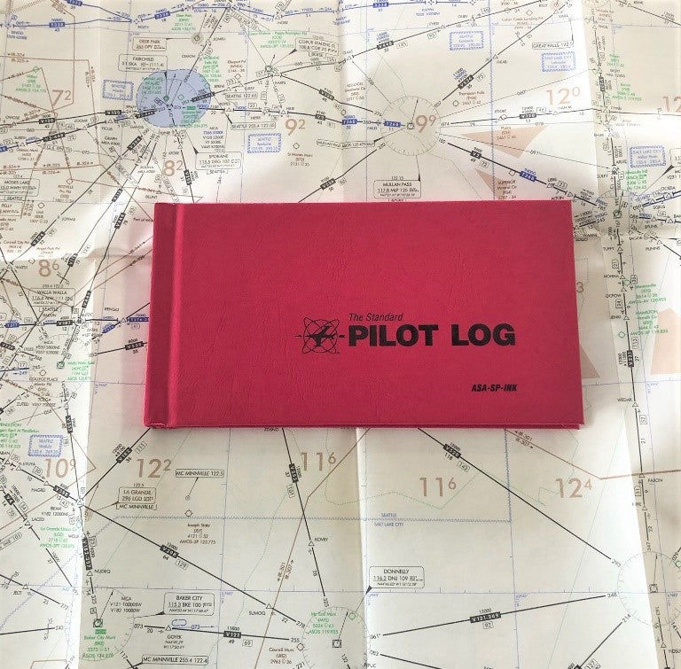 Standard Pink Pilot Log